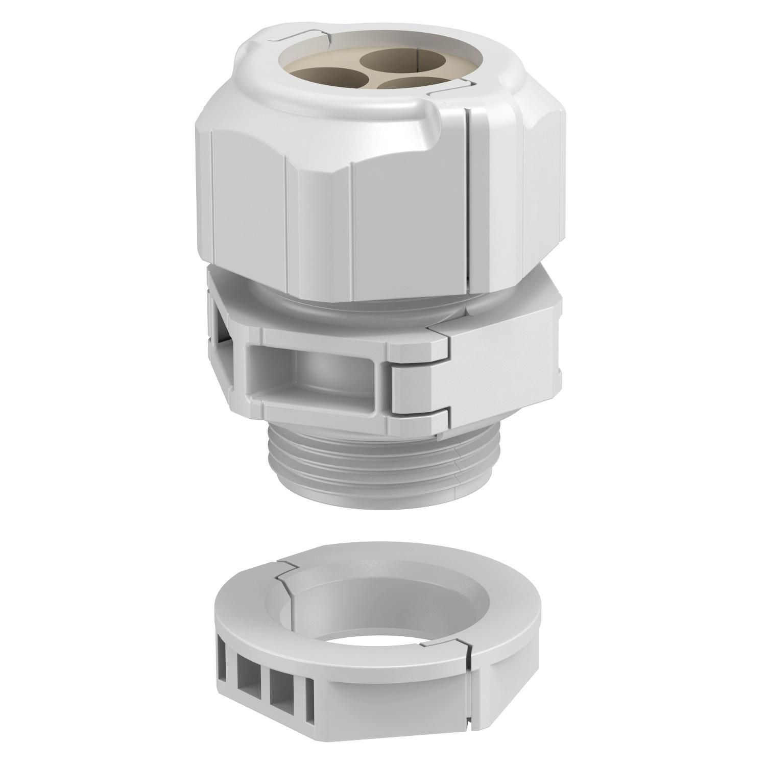 Kabelverschraubung M20 V-TEC TB PC gr unbeh Polycarbonat (PC) 10mm IP67 ger