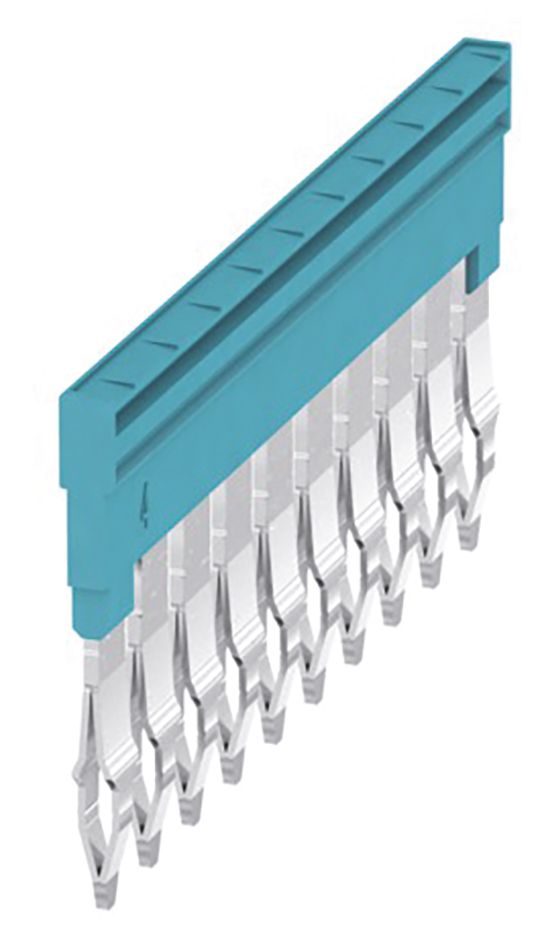 Querverbinder 10p rt steckb isol 32A m.Berührungss