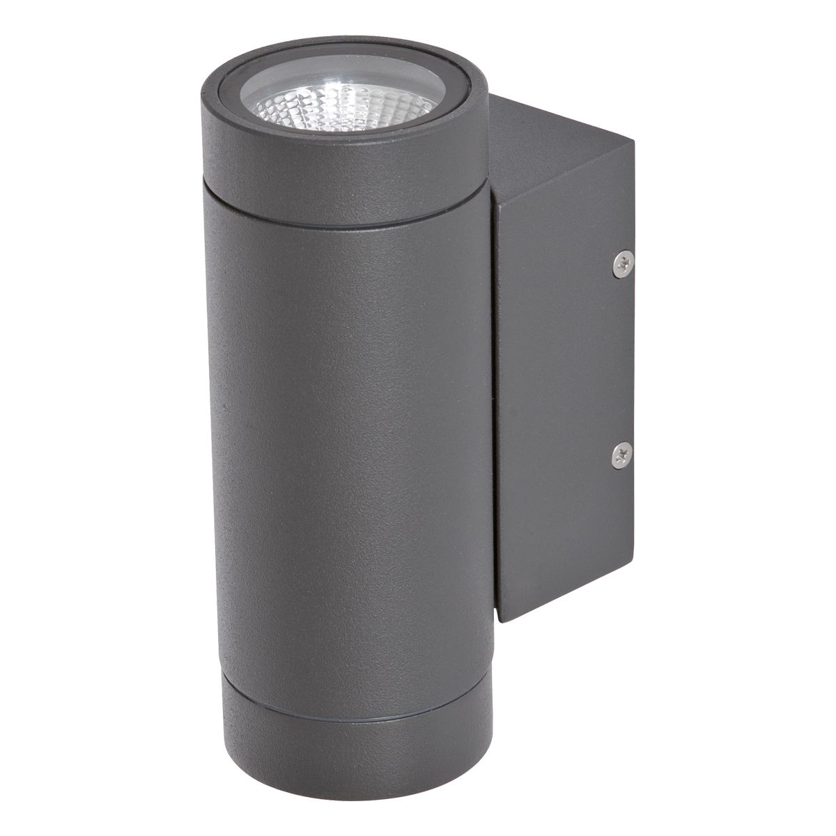 LED-Up/Down Leuchte 6W 3000K 360lm anth Konv IP54 Ø64x165mm