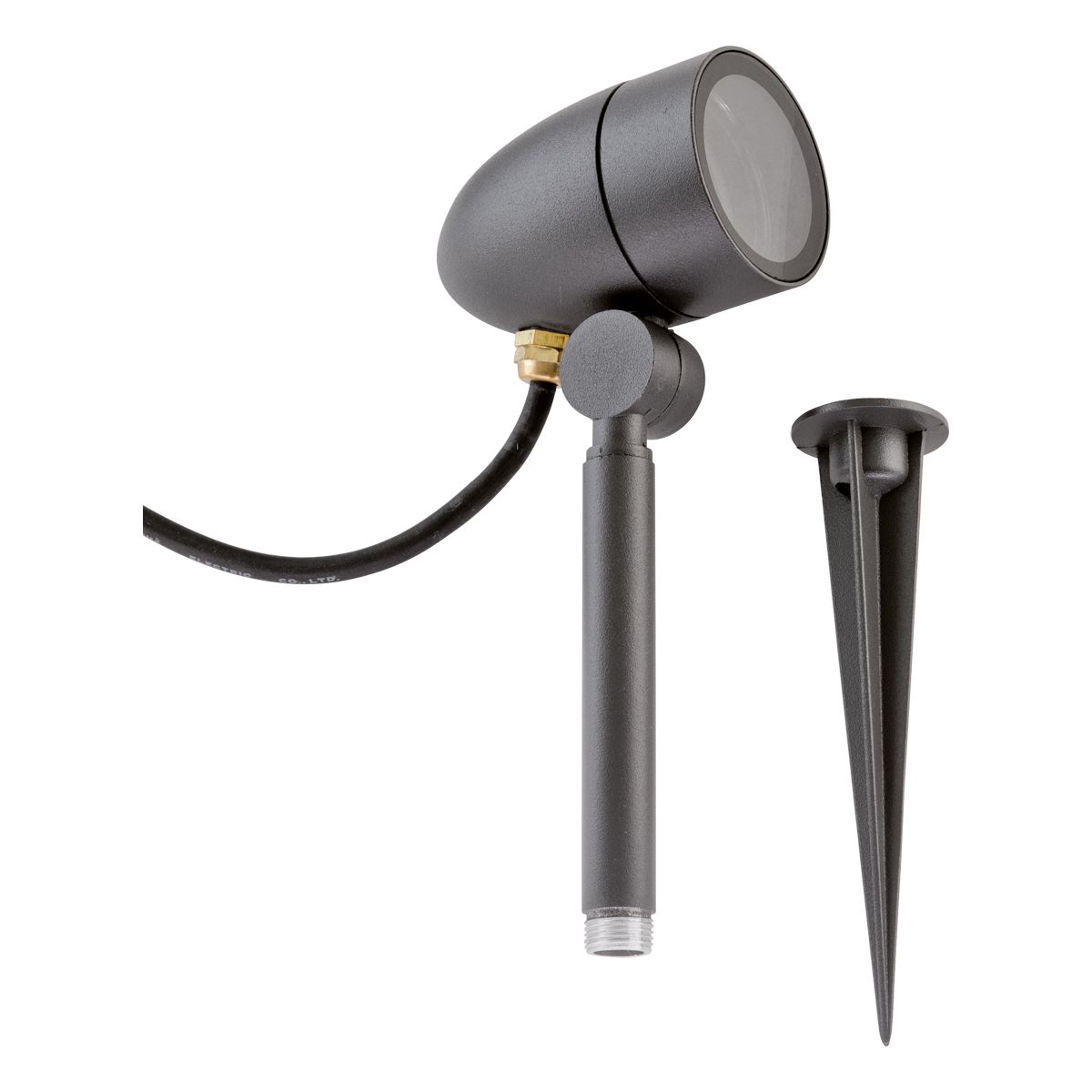 Wegeleuchte 11W GU10 anth Alu Kst_opal IP54 HV