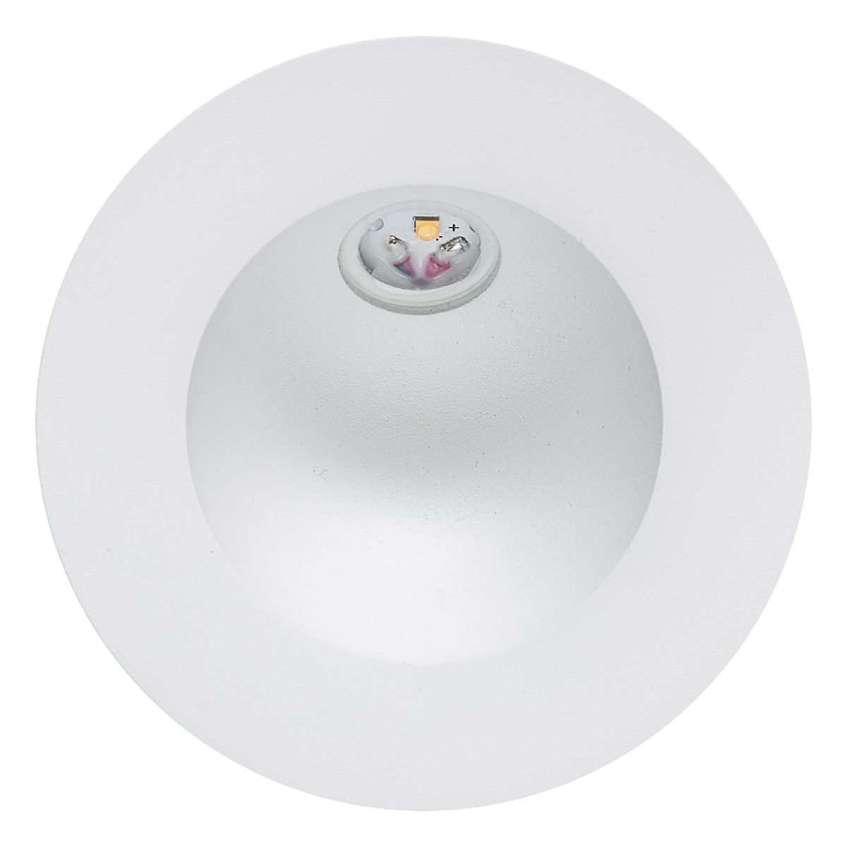 LED-Einbauleuchte 2W 3000K 112lm ws Konv IP54 Ø80x30mm