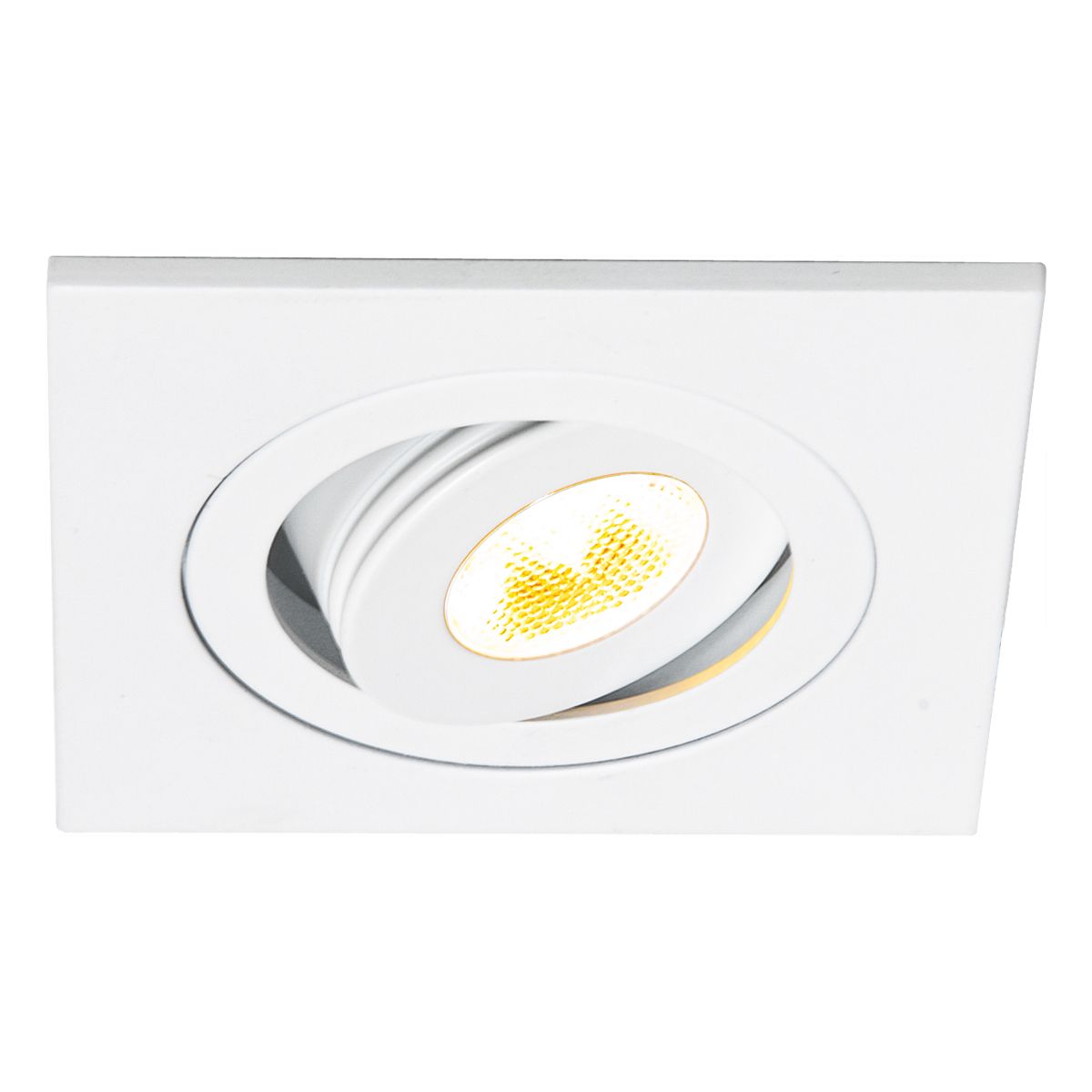 LED-Einbaustrahler 3W LED 3000K 170lm mt Konv ws 1LED Alu IP20 mediumstrahlend
