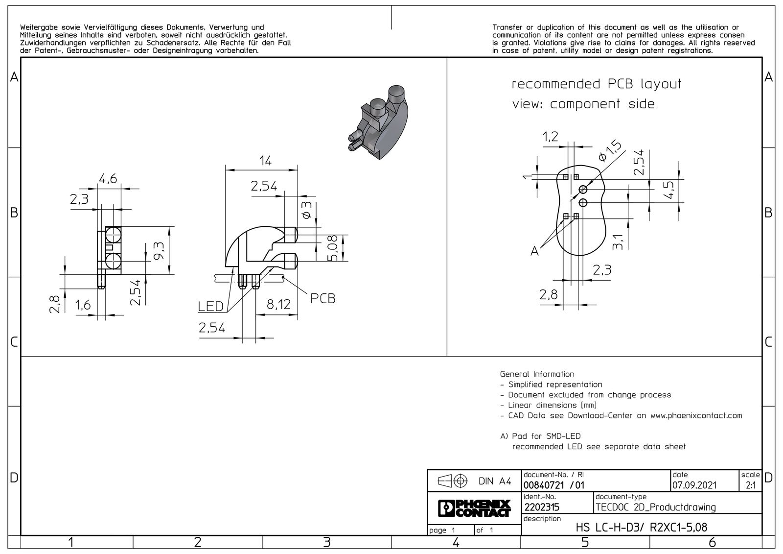 Elektronik-Leergehäuse IP20 Kst unbeh