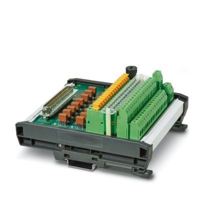 Übergabemodul 1p 120V Schraub D-Sub 66,8x120x142,3mm G-Schien