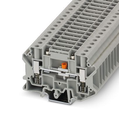 Trennreihenklemme gr 0,2-10qmm Prüfb 41A Mit integrierter Prüfbuchse 1Etage