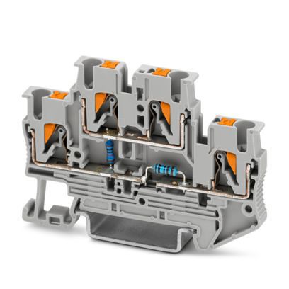 Bauelement-Reihenklemme 0,14-2,5qmm gr 2Etagen 20A APL_erf. Steckklemm
