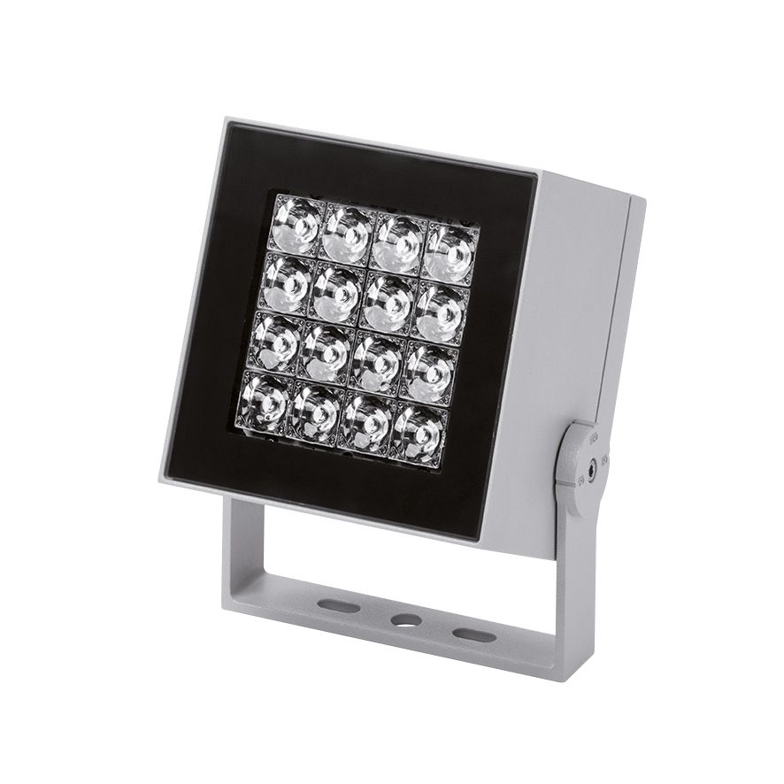 LED-Wandstrahler 2,5W SuperlightNano Alu 4000K Konv Dimmung 1-10 V 16LEDs 2810lm