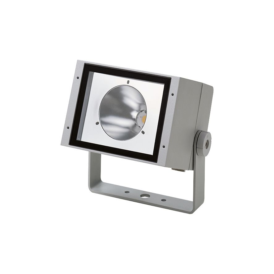 LED-Wandstrahler 48W SuperlightCompact 4000K Konv 1LED 3861lm Alu IP67 si mt