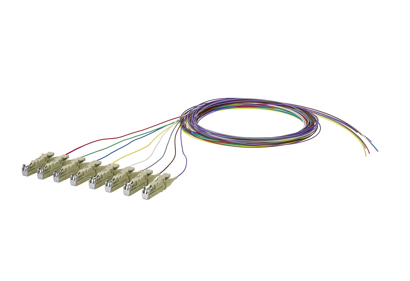 LWL-Pigtail E2000 SM OS2 2m bl Aderpigtail