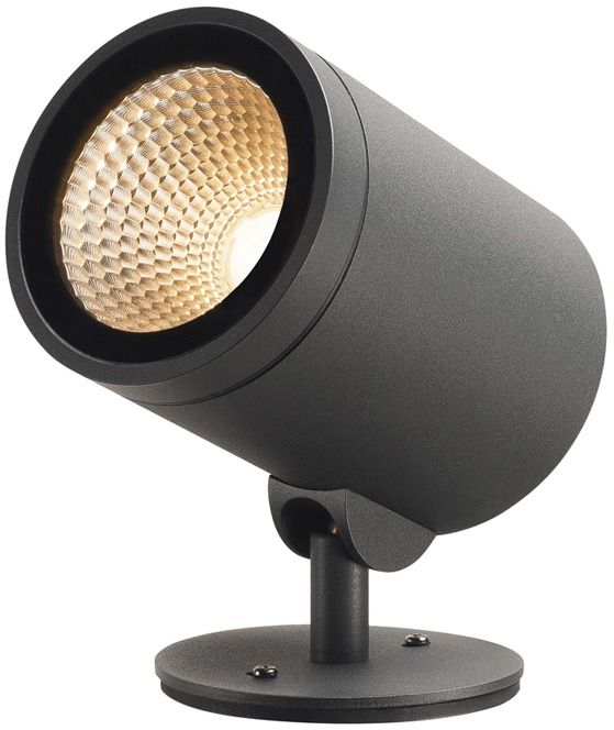 LED-Wegeleuchte 15W IP55 3000K 1340lm anth 1LED Alu Gl_tr