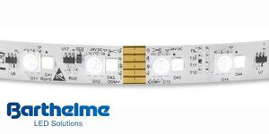 LED-Lichtband 19,25W/m rgbw 3000K 100mm 120Stk/m IP00 LED nicht austauschbar DC