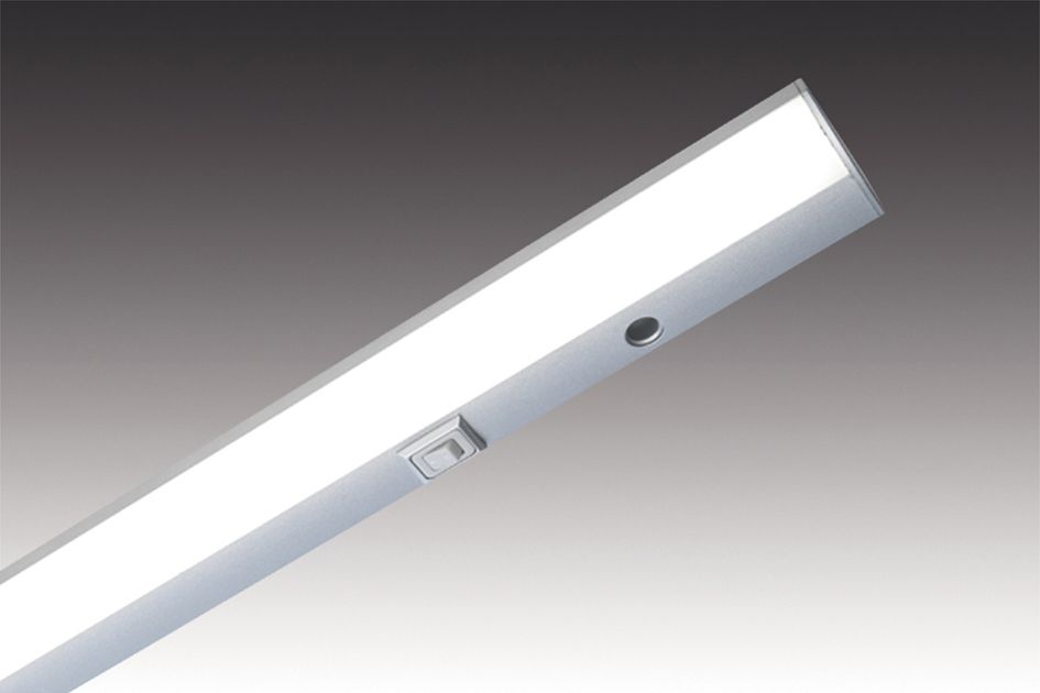 LED-Möbelleuchte 18W 3000K 1900lm alu IP20 1200x40x15mm