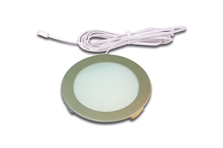 LED-Einbaustrahler 4W 3000K 270lm Konv chr mt 1LED Kst IP20 Ø/EB68mm