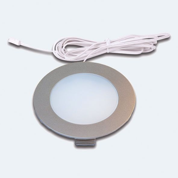 LED-Einbaustrahler 4W 4000K 270lm Konv chr mt 1LED Kst IP20 Ø/EB68mm