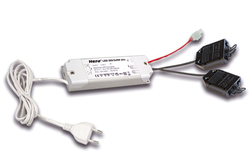 LED-Steuerung 1-18W 350mA 35V IP20 1-10V Dimmung 1-10 V Kstgeh dyn 156x50x22mm