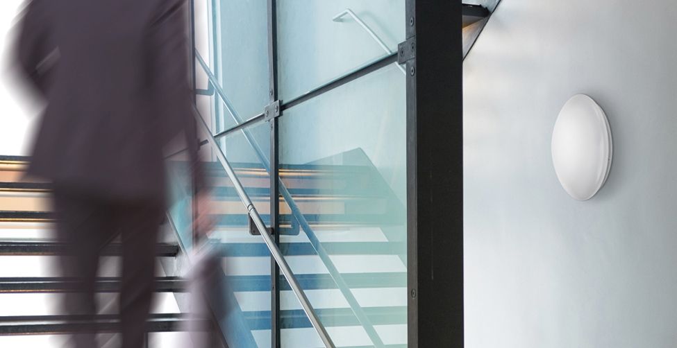 LED-Sensorleuchte ELLEN 11,5W 4000K ws 1350lm Konv IP20 BWM Ø300x95mm