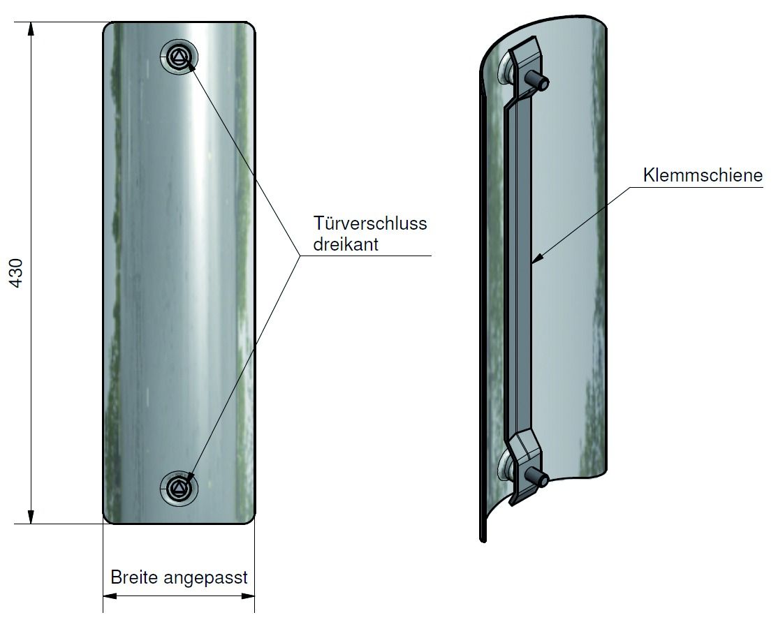 Lichtmast-Tür ST Zubehör
