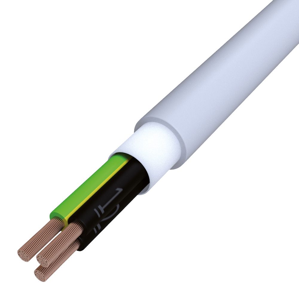 PVC-Steuerleitung JZ-HF 3G0,75 gr TRS Ø5,7mm Polyvinylchlorid (PVC) Ziffer