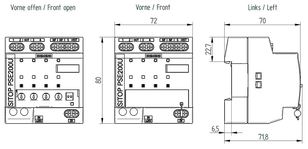 Stromwächter max.Ansp=5s