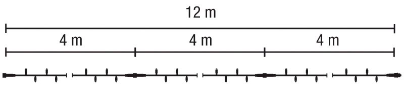 LED-Lichterkette ws 120LP IP67 12m 10,5W m.LM