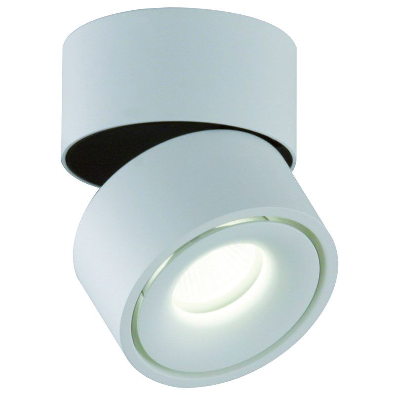 LED-Lichtpunkt 9,3W 3000K 945lm ws Konv Dimmung Phasenabschnitt IP20 Ø75x90mm