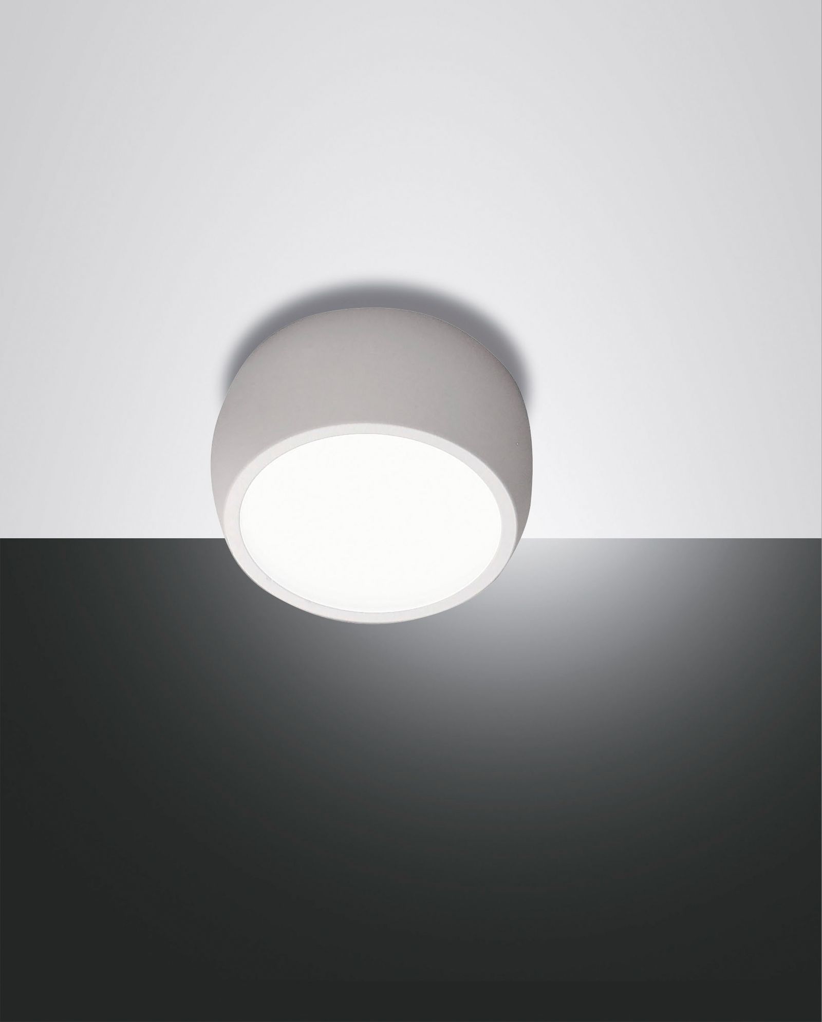 LED-Lichtpunkt Vasto 7W 3000K 630lm ws Konv IP20 Ø80x40mm