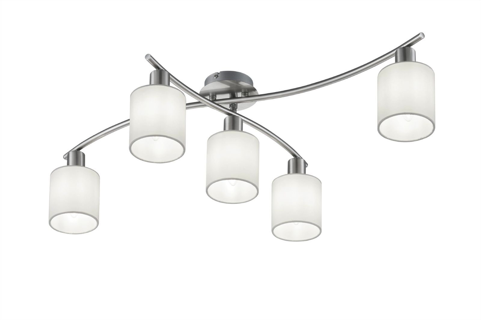 Deckenanbauleuchte Garda 5x25W HV ni E14 IP20 750x442x220mm