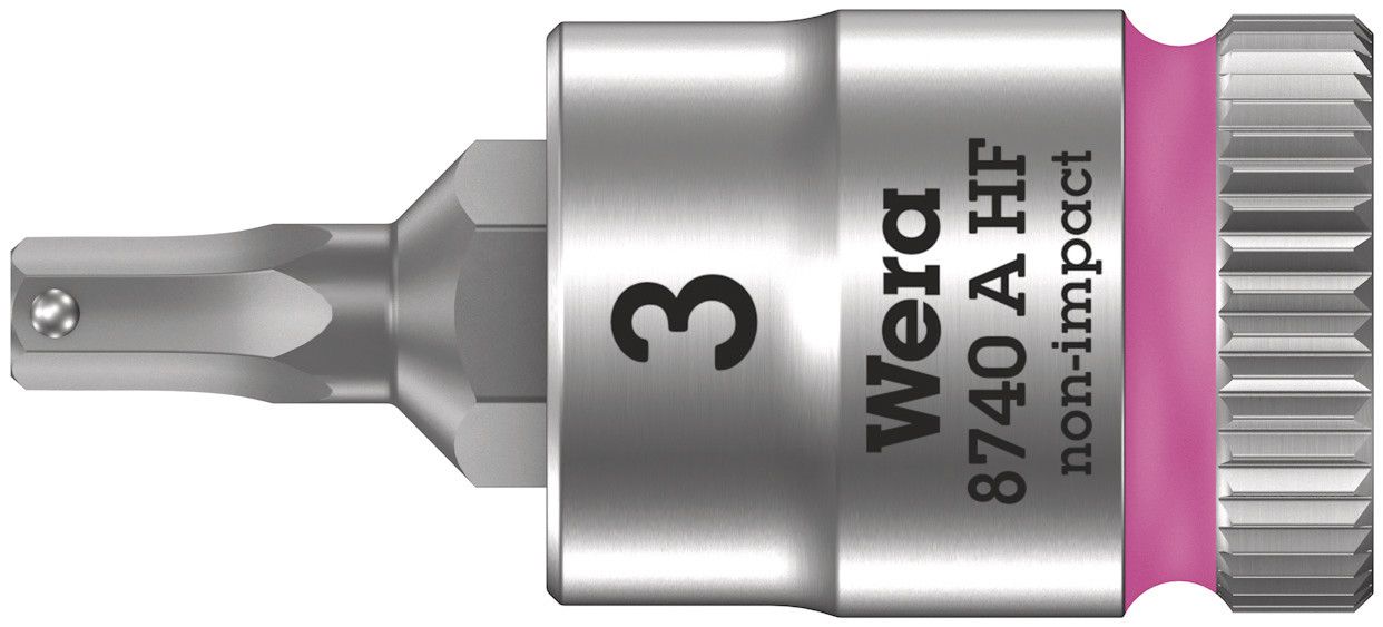 Steckschlüsseleinsatz SW3mm 6,4mm(1/4) 1/4Zoll