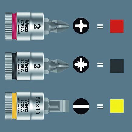 Einsatz Kreuzschrauben 6,4mm(1/4) PH3 1/4Zoll Phillips PH3