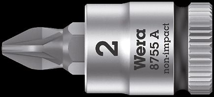 Einsatz Kreuzschrauben 6,4mm(1/4) PZ2 1/4Zoll Pozidriv PZ2