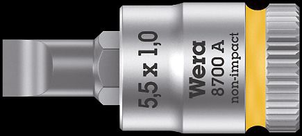 Schlitzschrauben-Einsatz 6,4mm(1/4) 5,5x0,8mm 1/4Zoll