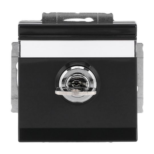 Steckdose 1f anth glz UP m.BS Klappd IP20 BSF Mit erhöhtem Berührungsschutz