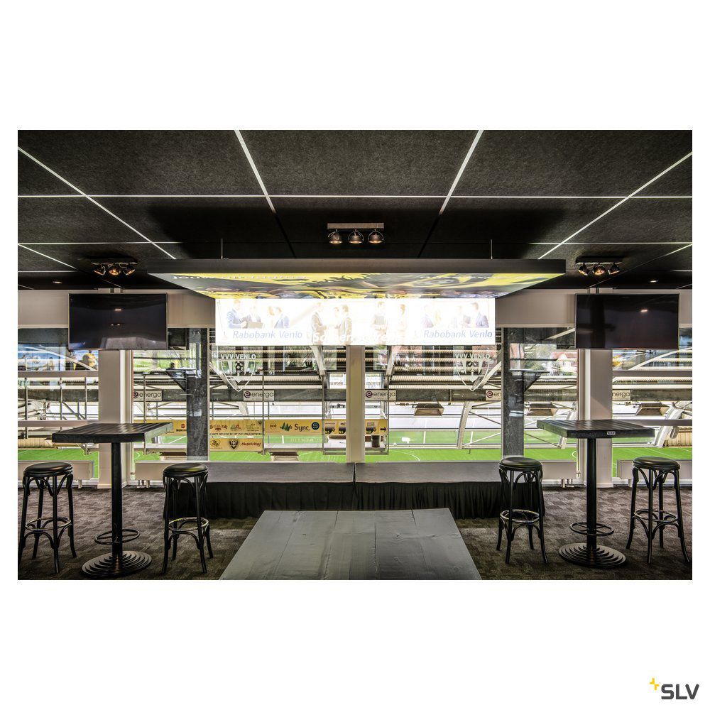 LED-Anbaustrahler 47W 3000K 3000lm Konv sw mt 3LEDs Alu IP20 breitstrahlend