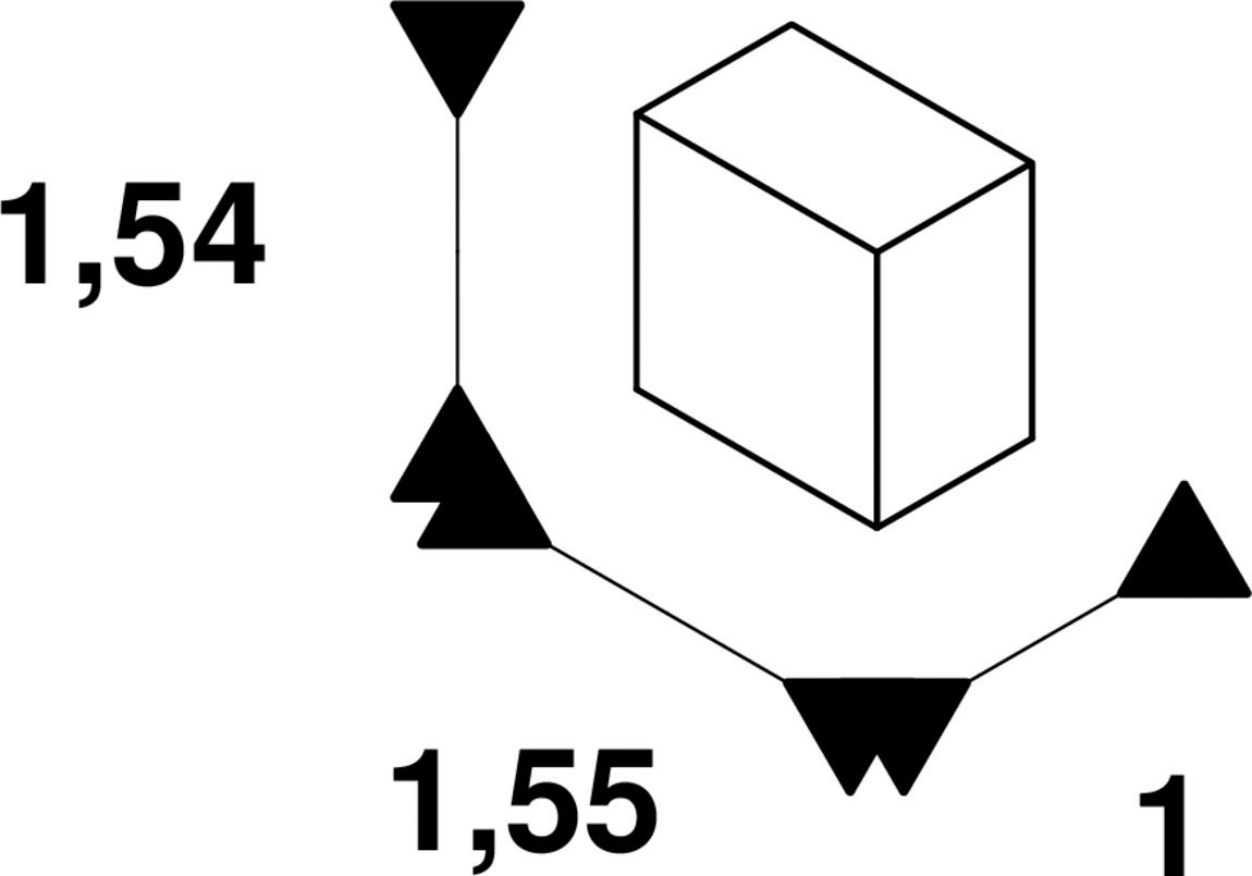 Befestigungsset si ST L10mm B16,2mm H16,2mm
