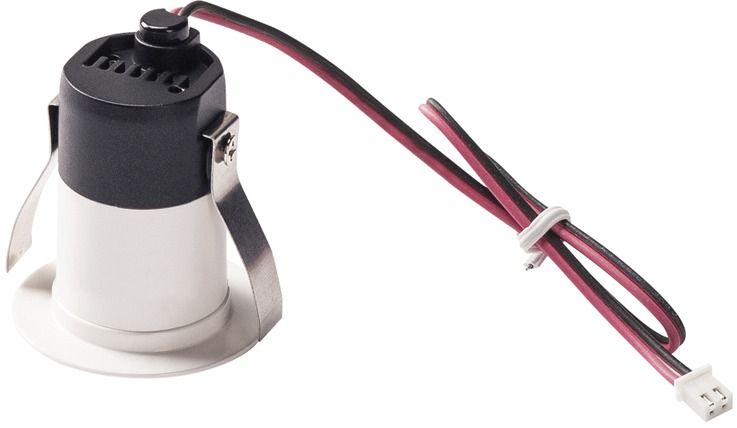LED-Einbaustrahler 1,2W 3000K 70lm Konv ws mt 1LED Alu IP20 RF:matt Ø/EB35mm
