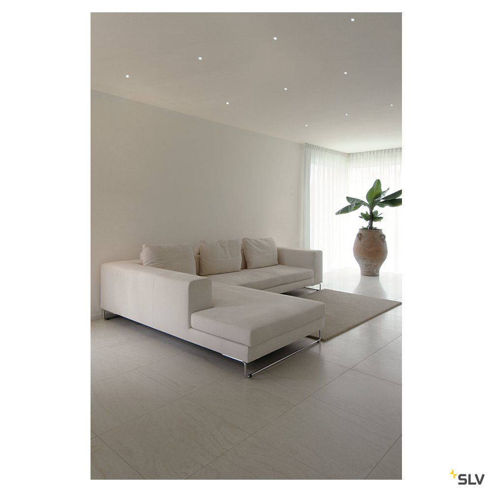 LED-Einbaustrahler 1,2W 3000K 70lm Konv ws mt 1LED Alu IP20 RF:matt Ø/EB35mm
