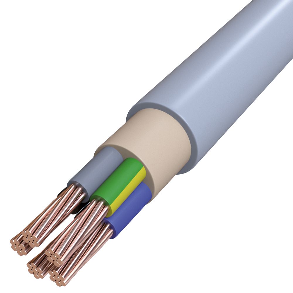 Mantelleitung B2ca hfr NHXMH-J 5x25qmm RM TR500 Polyolefine gr 300/500V s1a a1