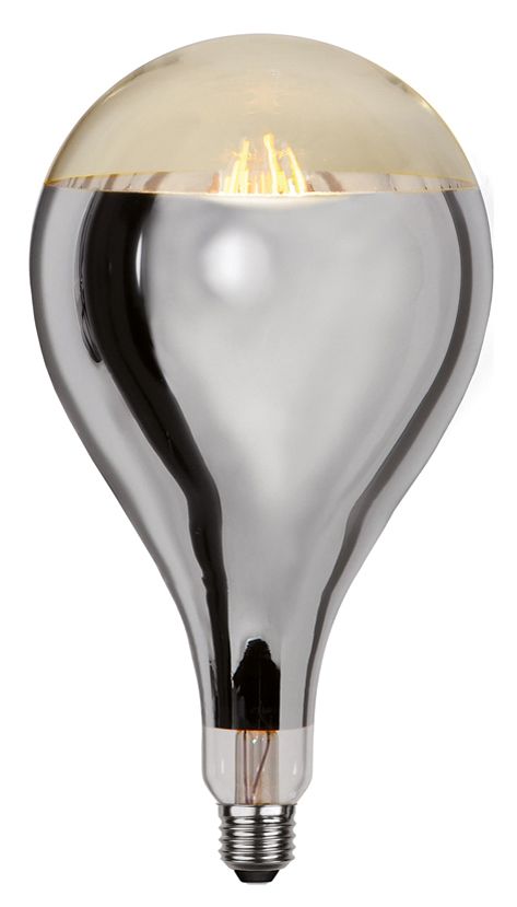 LED-Lampe FM E27 8W 2000K 400lm A dim kl Filamentlampe ws dimmbar AC Ø165x295mm