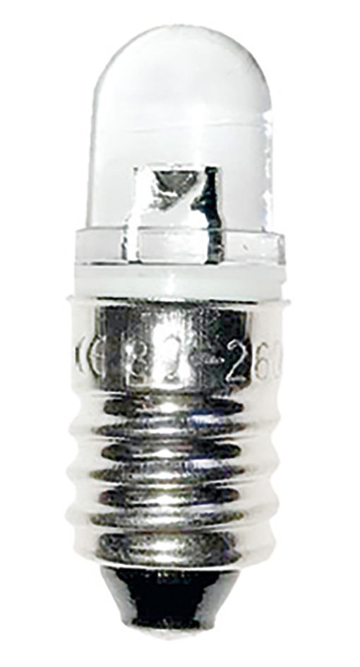 Kleinlampe 0,4W E10 40-60V gn Röhre Ø9x26mm einseitig gesockelt