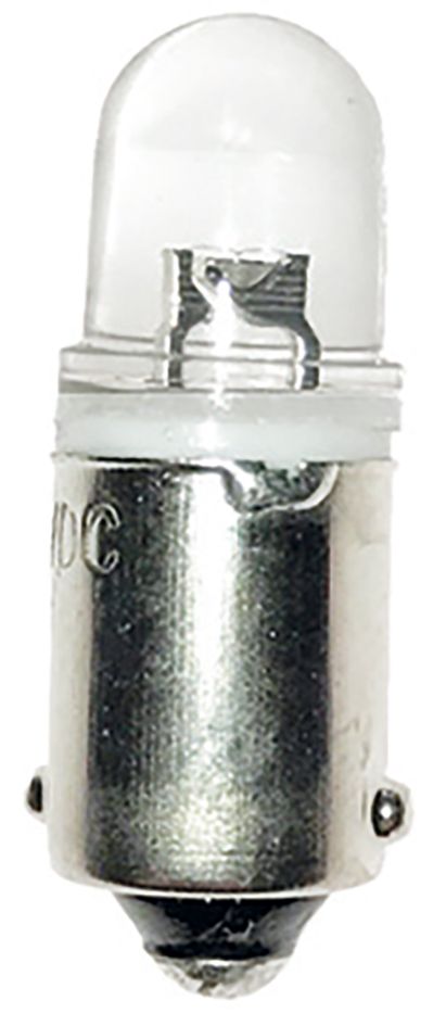Kleinlampe 0,4W BA9s 40-60V ws Röhre Ø9x26mm einseitig gesockelt