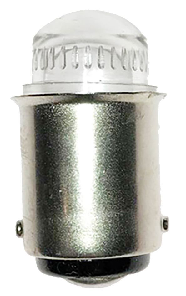 Kleinlampe 0,4W BA15d 80-260V ws Röhre einseitig gesockelt Ø14x30mm