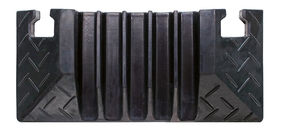 Kabelschutzabdeckhaube fl 200x445mm ger Kst Ø35mm