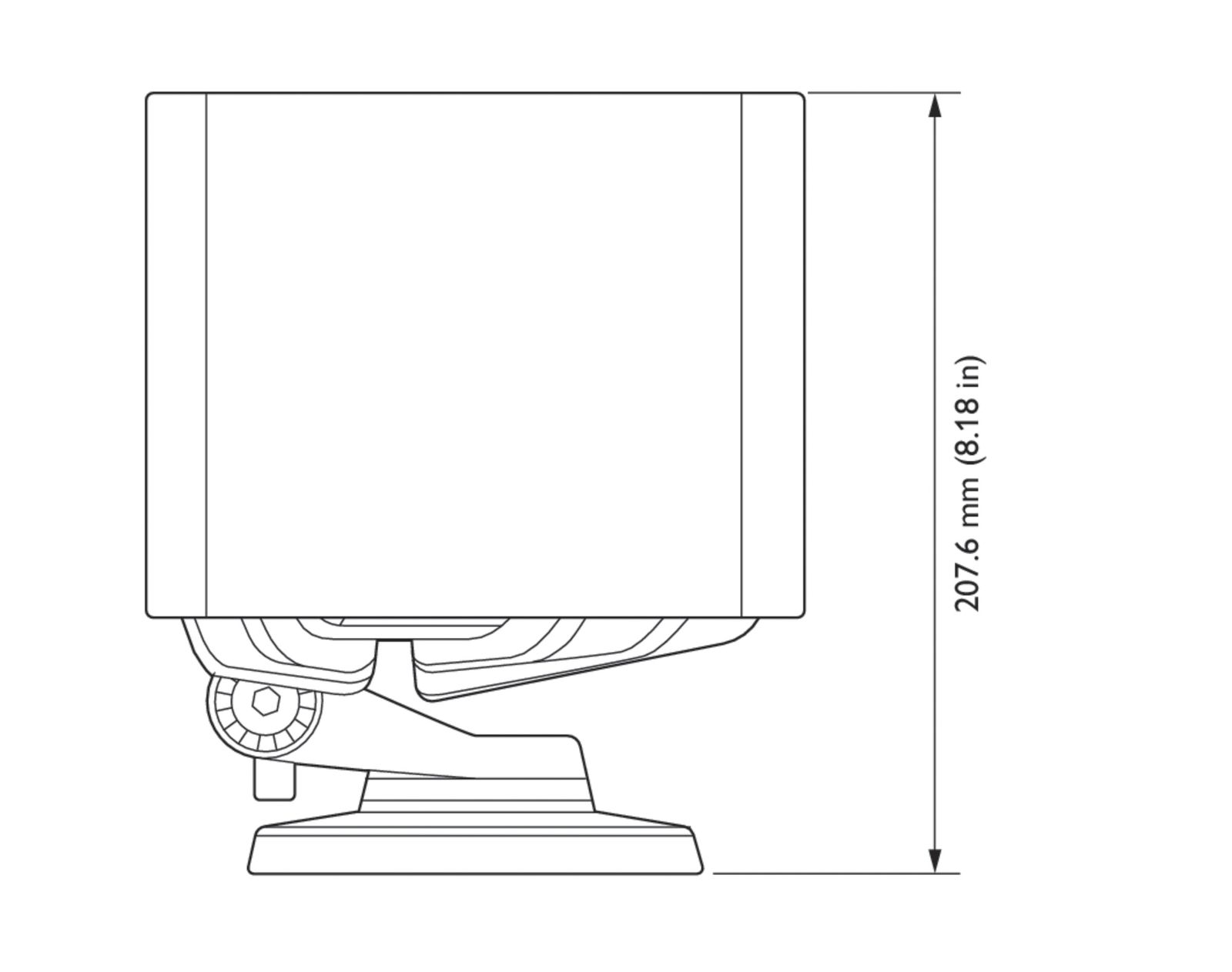 Abblendung ws sym/asym direkt Alu 348x130,2x176,3mm