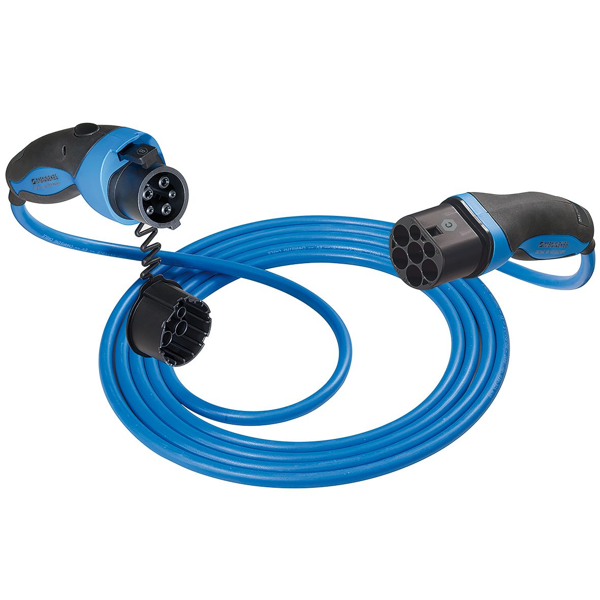 E-Mobility Ladeleitung AC 1-phasig 32A Typ1/Typ Typ 1/Typ 2 Mode 3 2KL 230V