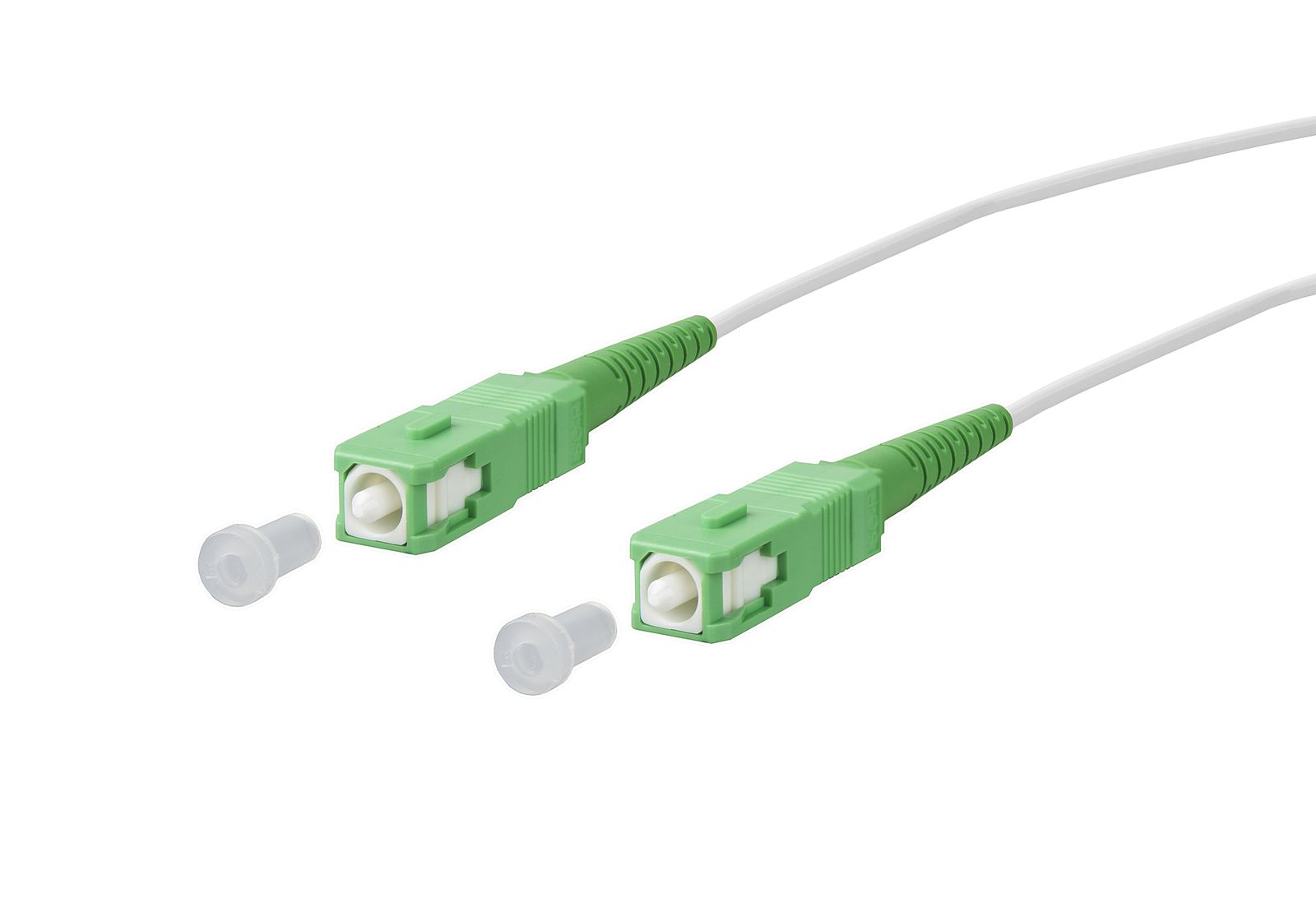 LWL-Patchkabel SC APC SM OS2 2m ws