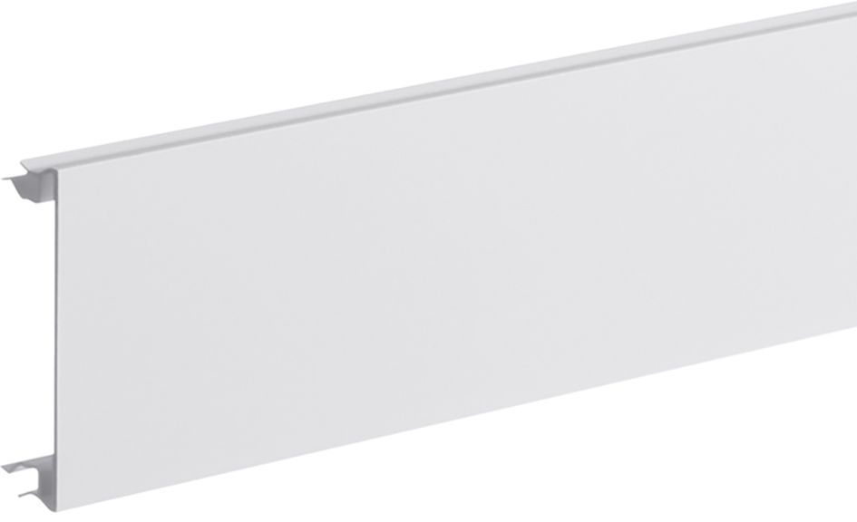 Oberteil GEB-K Kst gra-sw 80x2000mm unbeh glatt gra/sw RAL9011