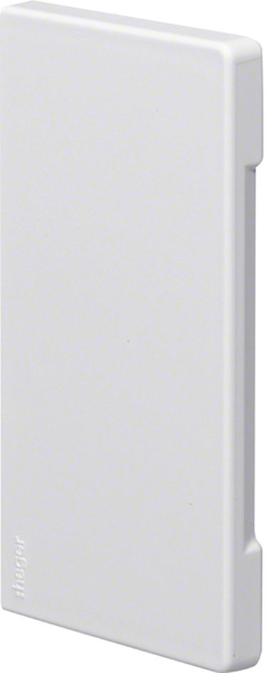 Endstück GEB-K 170x68mm Kst li/re gra-sw RAL9011 gra/sw hfr unbeh