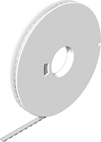 Klemmenmarkierung ws RM=8,1mm unbedr