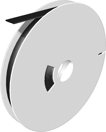 Kabelmarkierung sw Rollenf Ø6,4-12,7mm Kst Ø6-35mm 30000x20,9mm aufschieb
