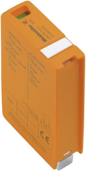 Überspannungsableiter DC Netzform- 1TE 1000VDC 3,8kV Basiselem 20kA opt